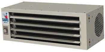 Modine Hot Dawg H2O Low Profile Hot Water Unit Heater, 30000 BTU, 405 CFM, 115V
