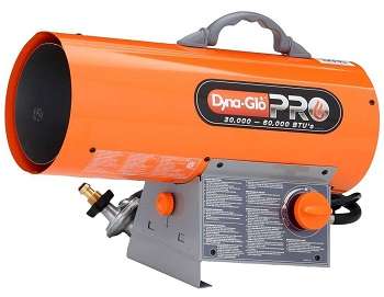Dyna-Glo Pro 60,000 BTU Forced Air Propane Portable Heater RMC-FA60DGP